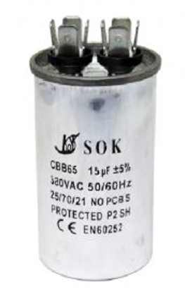 Imagem de CAPACITOR DE FASE 35 µF X 380V SURYHA