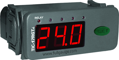 Imagem de CONTROLADOR FULL GAUGE TIC17RGTI 110V/220V 1F