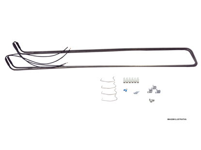 Imagem de KIT RESISTENCIA DE DEGELO FORCADOR DE AR HEATCRAFT/ELGIN FLE/EFE COM 04 VENTILADORES SP40.223.4