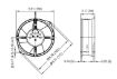 Imagem de Motor Axial 130mm 230v 1F W2S130-AA03-01 Ebmpapst