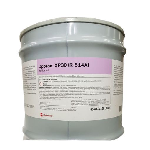 Imagem de GAS TAMBOR OPTEON HFO XP30(R-514A) 45,4KG CHEMOURS