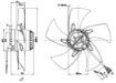 Imagem de MOTOR AXIAL 300MM 3F A2D300-AP02-01 S/GRADE EBM