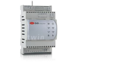 Imagem de CONTROLADOR CAREL TWIN 2EEV EVD0000T20 RS485 24VAC