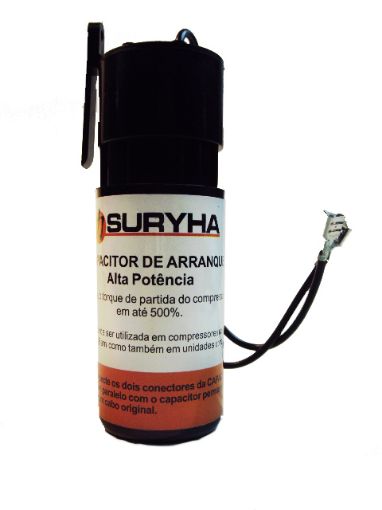 Imagem de CAPACITOR DE ARRANQUE SPP-6  DE 1/2 HP A 10 HP SURYHA