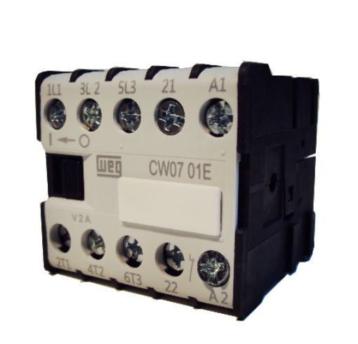 Imagem de CONTATOR WEG CW07.01 7A 1NF 220V