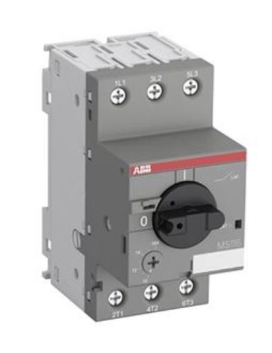 Imagem de DISJUNTOR MOTOR BT ABB MS116 AJUSTE DE 4.0A - 6.3A