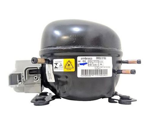 COMPRESSOR EMBRACO EM2U3115U 1/5 HP 127V 1F R290 LBP MBP