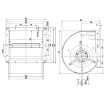 Imagem de Motor Centrífugo 225mm 1F D4E225-CC01-02 Ebmpapst