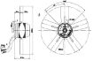 Imagem de Motor Axial 300mm Sem Grade 1F A2E300-AC47-01 Ebmpapst