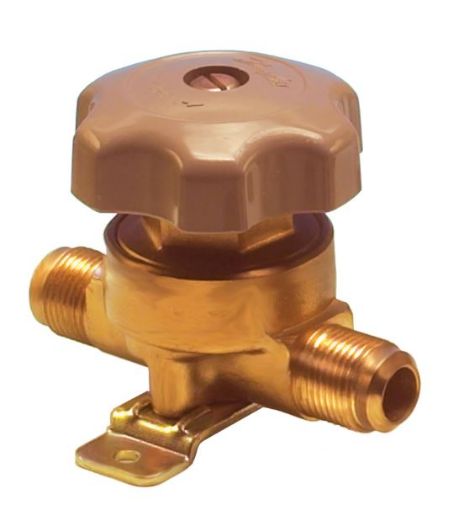 VALVULA DE BLOQUEIO RETA COM DIAFRAGMA DANFOSS BML 10 ROSCA 3/8 SAE 009G0127