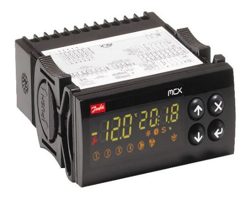 CONTROLADOR DANFOSS MCX06C 24V LED RS485-S 080G0066