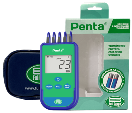 TERMOMETRO DIGITAL PENTA VER.01 FULL GAUGE