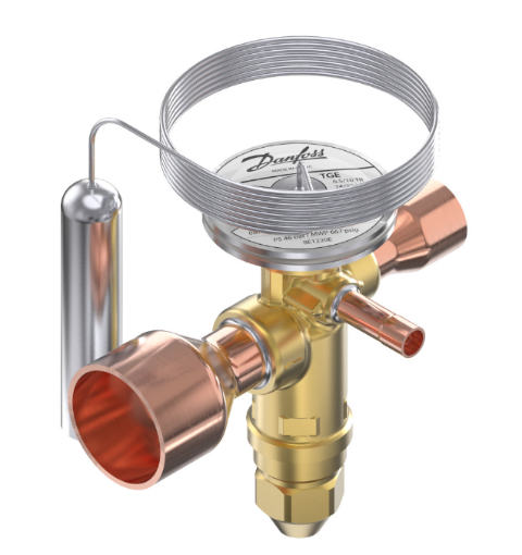 VÁLVULA DE EXPANSÃO TERMOSTÁTICA DANFOSS TGEX10 R22/R407C 067N2008