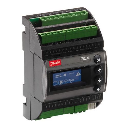 CONTROLADOR PROGRAMAVEL MCX06D 24V LED RS485 DANFOSS (080G0112)