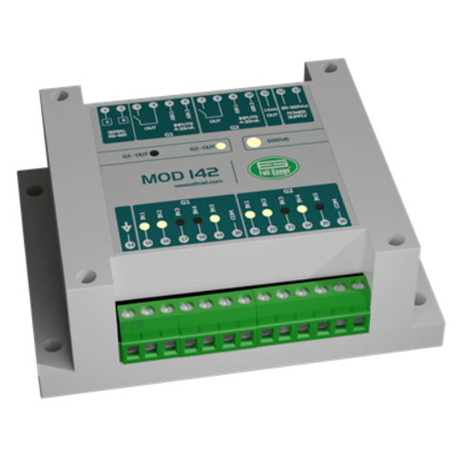 MODULO EXPANSAO ENTRADAS/SAIDAS FULL GAUGE MOD142 VR02 90-264VAC