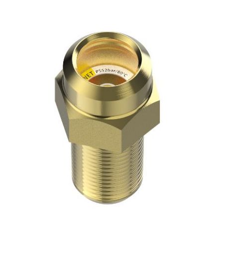 SOQUETE VISOR DE VIDRO SGP 1/2 RN CONEXAO 1/2 NPT DANFOSS (014L0006)