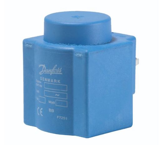 BOBINA SOLENOIDE 14W 220VCA BB230C TERMINAL FORQUILHA DIN DANFOSS (042N7432)