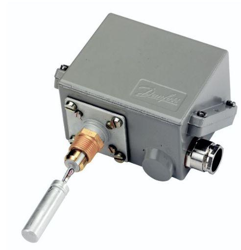 TERMOSTATO DANFOSS KPS79 RA +50/+100°C Ø13 X 63 MM SENSOR RIGIDO POCO 110MM (060L310366)