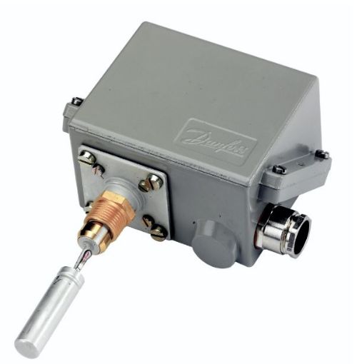 TERMOSTATO DANFOSS KPS80 RA +70/+120°C Ø13 X 63 MM SENSOR RIGIDO POCO 75MM (060L312666)