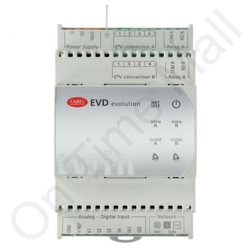 CONTROLADOR CAREL TWIN 2EEV EVD0000T00 TLAN 24VAC