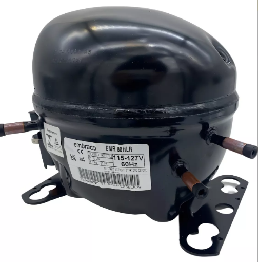 COMPRESSOR EMBRACO EMR80HLR 1/4+ 127V R134A L-MBP