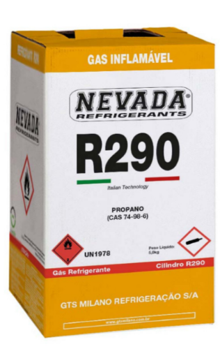 GAS R290 PROPANO DAC 5KG - NEVADA - ONU 1978