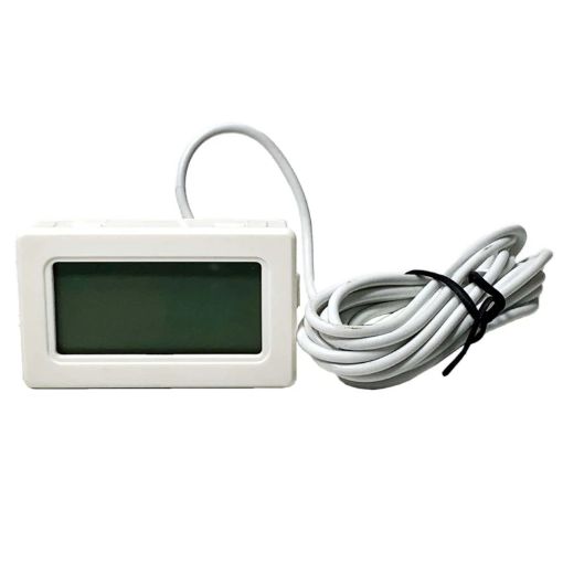 TERMOMETRO DIGITAL LCD -50/70°C C/ SONDA 1,5M BCO BRAS.