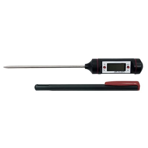 TERMOMETRO ESPETO -50/300C PRETO ET1415 ECOTOOLS